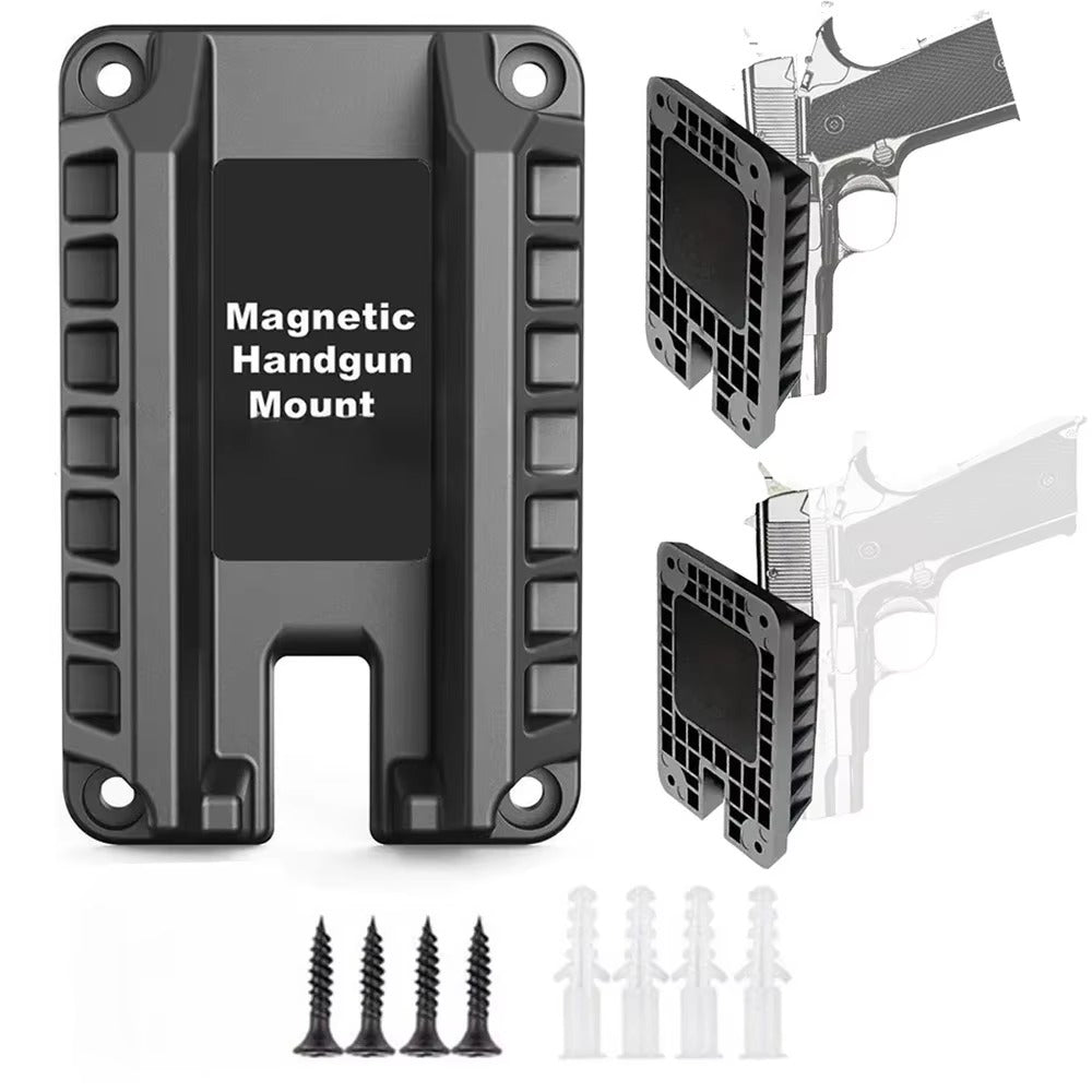 Rapid-Draw Tactical Gun Magnet for Vehicle & Home