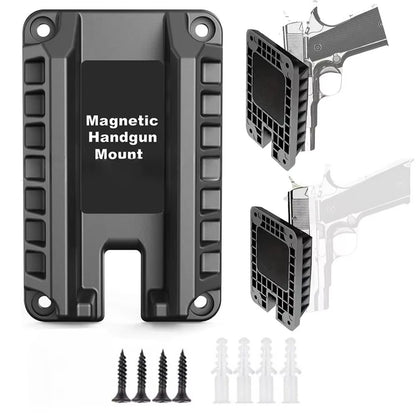 Rapid-Draw Tactical Gun Magnet for Vehicle & Home