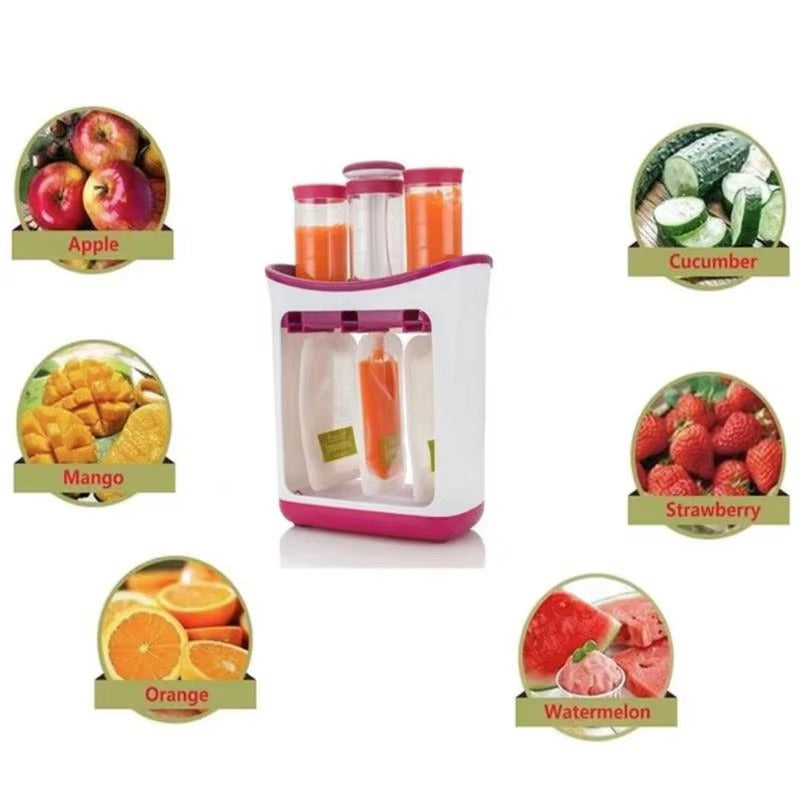 Easy-Fill Baby Food Squeezer Kit