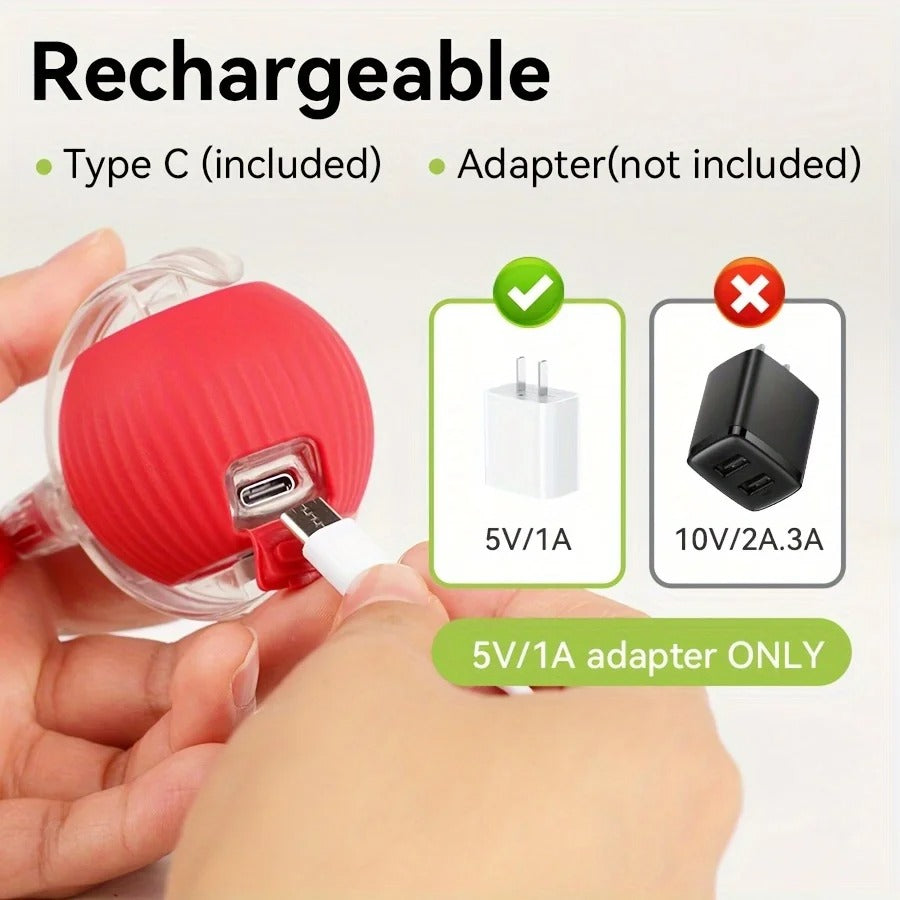 Smart Motion-Activated Dog & Cat Tailball