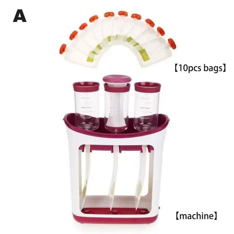 Easy-Fill Baby Food Squeezer Kit