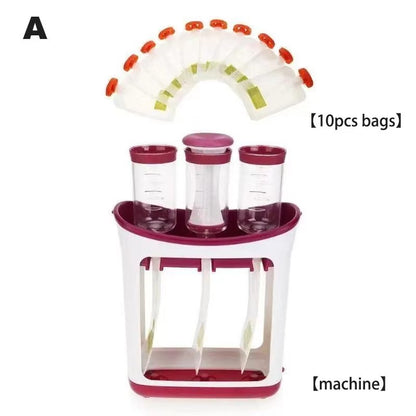 Easy-Fill Baby Food Squeezer Kit