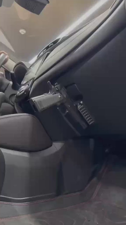 Rapid-Draw Tactical Gun Magnet for Vehicle & Home